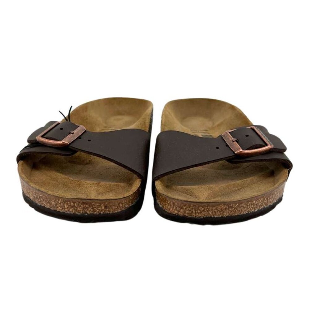 Birkenstock | Women's Madrid Sandals | Dark Brown | Narrow Fit | Size 7 - Picture 2 of 7
